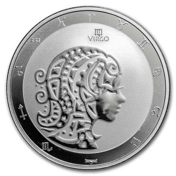 Tokelau Zodiac Series Panna 1 Uncja Srebra 2024 Metal Market Europe