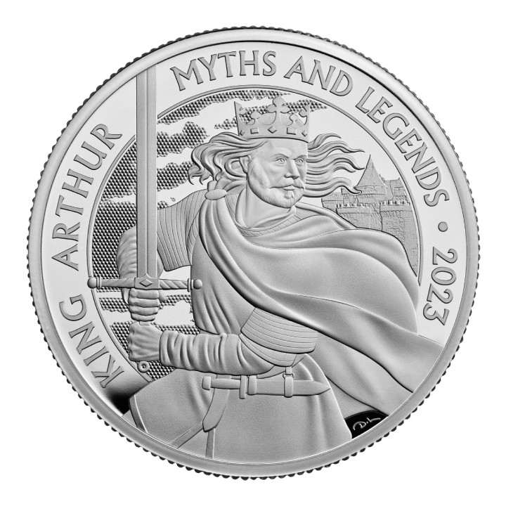 Myths Legends King Arthur 2 Oz Silver 2023 Proof Metalmarket Eu