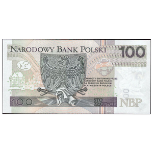 Banknote Poland Zloty Pln Unc Metal Market Europe