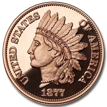 Indian Head Cent – 1 unce mědi