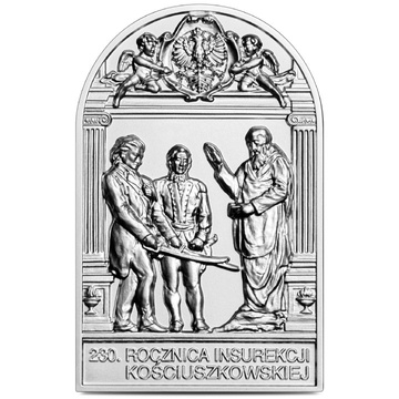 230th anniversary of the Kościuszko Uprising 50 PLN Silver 2024 High Relief