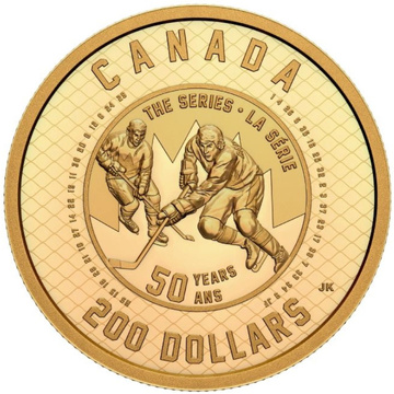 Canada: 50th Anniversary of the Summit Series 1 oz Gold 2022 Proof
