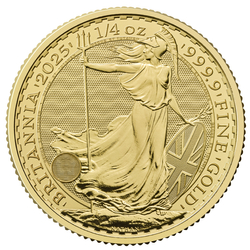  Britannia 1/4 oz Gold 2025