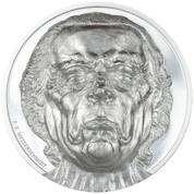  Cook Islands: Striking Heads - The Vexed Man 2 oz Silver 2023 Proof Ultra High Relief Coin