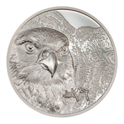  Mongolia: Mongolian Falcon 1 oz Silver 2023 Proof Ultra High Relief Coin