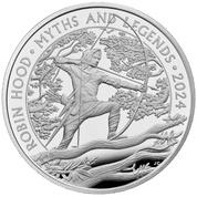  Myths & Legends: Robin Hood 2 oz Silver 2024 Proof