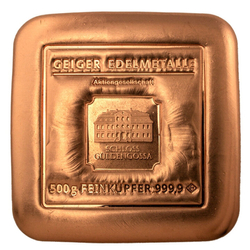 500 gram Copper Bar