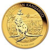 Australijski Kangur 1 uncja Złota 2014