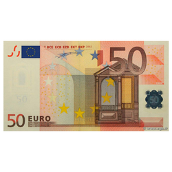 Banknote 50 Euro (50 EUR) UNC