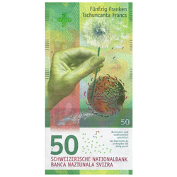 Banknote Switzerland 50 Francs (CHF 50) Circulated