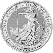 Britannia - King Charles III 1000 g Silver 2023