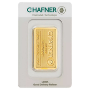 C. Hafner 1 oz Gold BarLBMA