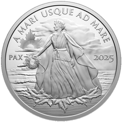 Canada: Peace Dollar 1 oz Silver 2025 Proof Coin