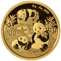 Chinese Panda 8 gram Gold 2025