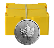 Coin Tube 1 oz Silver Maple Leaf Monsterbox Empty