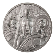 Cook Islands: Sparta 1 oz Platinum 2023 Proof Ultra High Relief