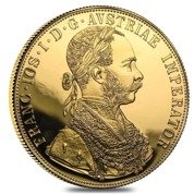 Gold Austrian 4 Ducat 1915 (Circulating)