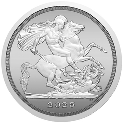 Great Britain: The Silver Sovereign 2025 Proof Coin