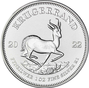 Krugerrand 1 uncja Srebra 2022