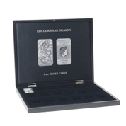 Leuchtturm -  Volterra coin case for 18 Silver Dragon rectangular coins