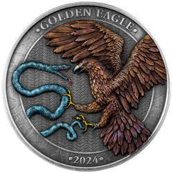 Malta: Golden Eagle 1 oz Silver 2024