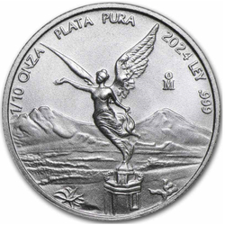 Mexican Libertad 1/10 oz Silver 2024