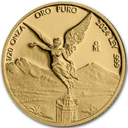 Mexican Libertad 1/20 oz Gold 2024 Proof 