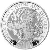 Myths & Legends: Morgan Le Fay 1 oz Silver 2023 Proof