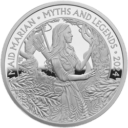 Myths & Legends: Robin Hood 1 oz Silver 2024 Proof