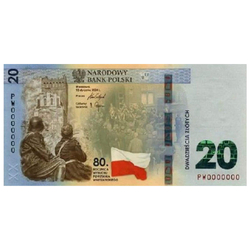 NBP "80s. anniversary of the Warsaw Uprising" 20 PLN 2024