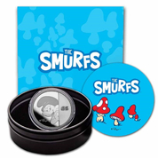 Niue: Smurfs - 65th Anniversary 1 oz Silver 2023 Proof Coin