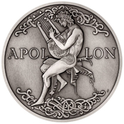 Niue: Universal Gods - Apollon 5 oz Silver 2022 