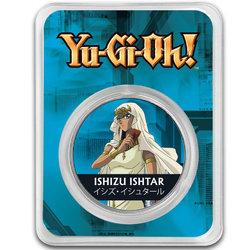 Niue: Yu-Gi-Oh! Ishizu Ishtar coloured 1 oz Silver 2024 Slab