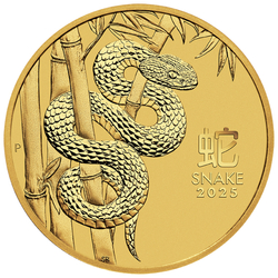 Perth Mint: Lunar III - Year of the Snake 1/2 oz Gold 2025