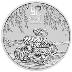 Perth Mint: Lunar III - Year of the Snake 1/2 oz Silver 2025