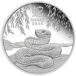 Perth Mint: Lunar III - Year of the Snake 1/2 oz Silver 2025 Proof