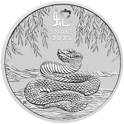 Perth Mint: Lunar III - Year of the Snake 5 oz Silver 2025