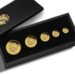 The Perth Mint’s 125th Anniversary - Australia Sovereign Five-Coin Set Gold 2024 Proof Coin