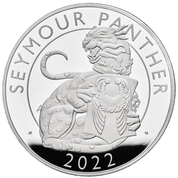 The Royal Tudor Beasts: Seymour Panther 1000 gramów Srebra 2022 Proof