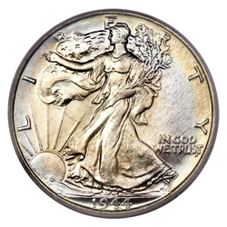 USA: 50 Cents - Half Dollar ($0.50) Silver Random Year (Ag.900 sample) Circulating 