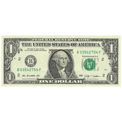 USA Banknote 1 Dollar (1 U.S. dollar / 1 USD) UNC