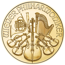 Vienna Philharmonic 1/10 oz Gold 2025