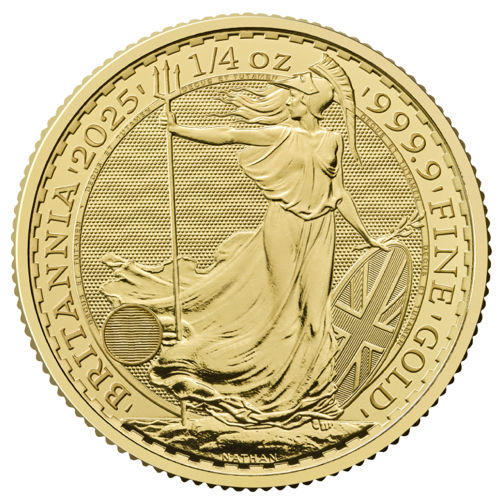  Britannia 1/4 oz Gold 2025