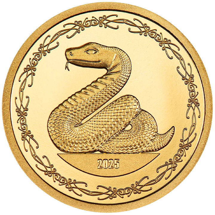  Mongolia: Year of the Snake 0,5 g Gold 2025 Proof 