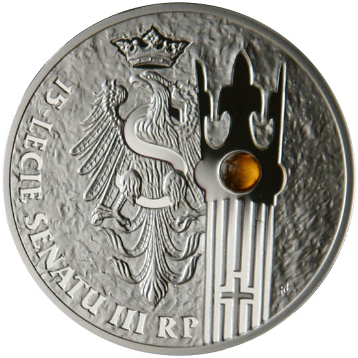 15th anniversary of the Senate of the Third Polish Republic 20 PLN Silver 2004 Proof