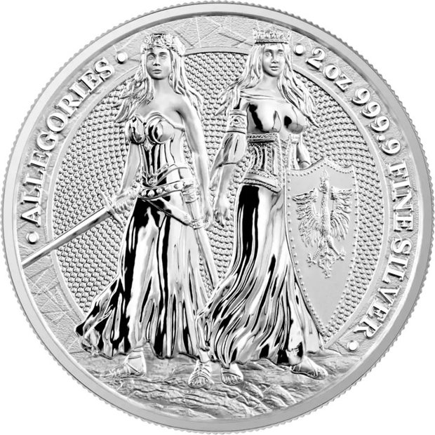 Allegories: Polonia & Germania 2 oz Silver 2022