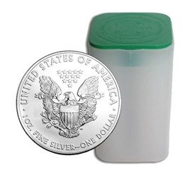 Coin Tube 1 oz Silver American Eagle Empty 