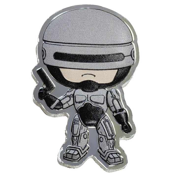 Fiji: Robocop coloured 1 oz Silver 2024 Shaped Prooflike Coin