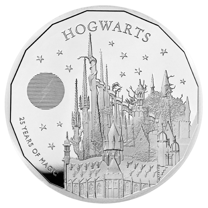 Harry Potter: Hogwarts School of Witchcraft and Wizardry 1 oz Silver 2023 Proof 