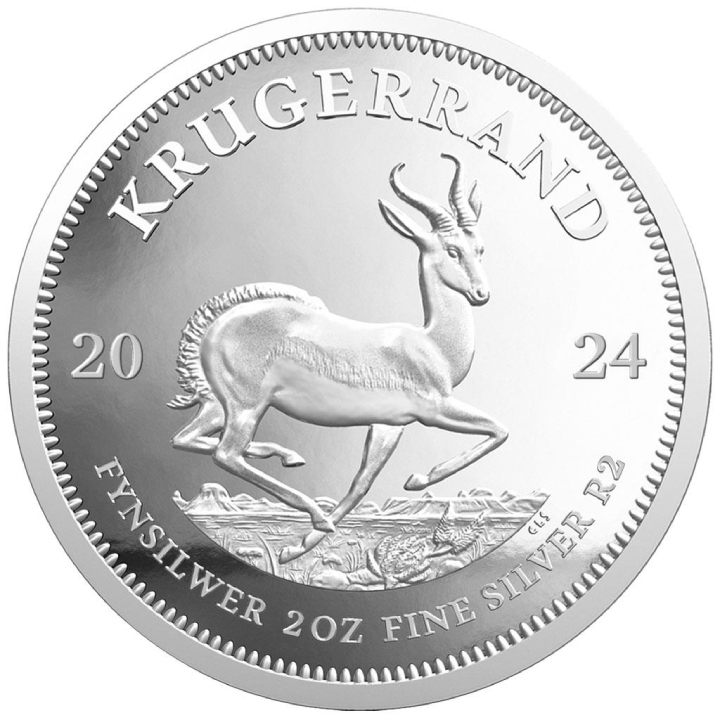 Krugerrand 2 oz Silver 2024 Proof